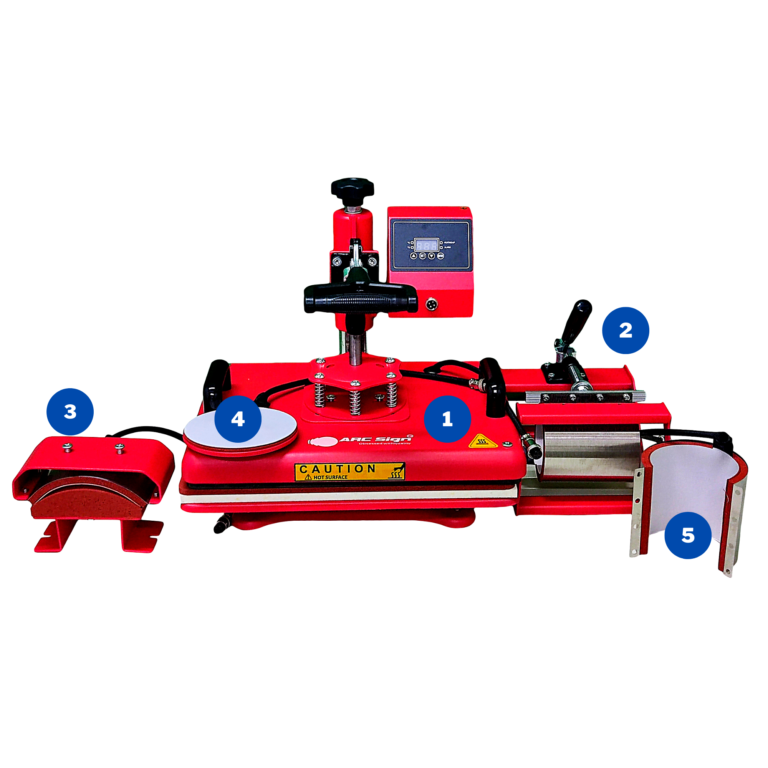 5 in 1 Sublimation Printing Machine