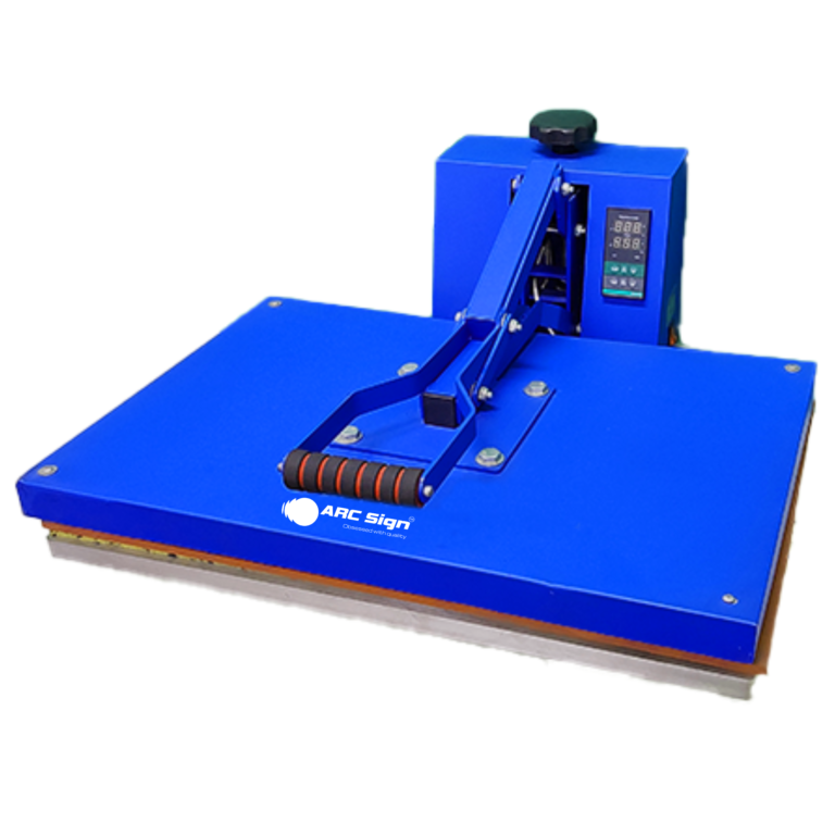 Blue Flat Press Printing Machine