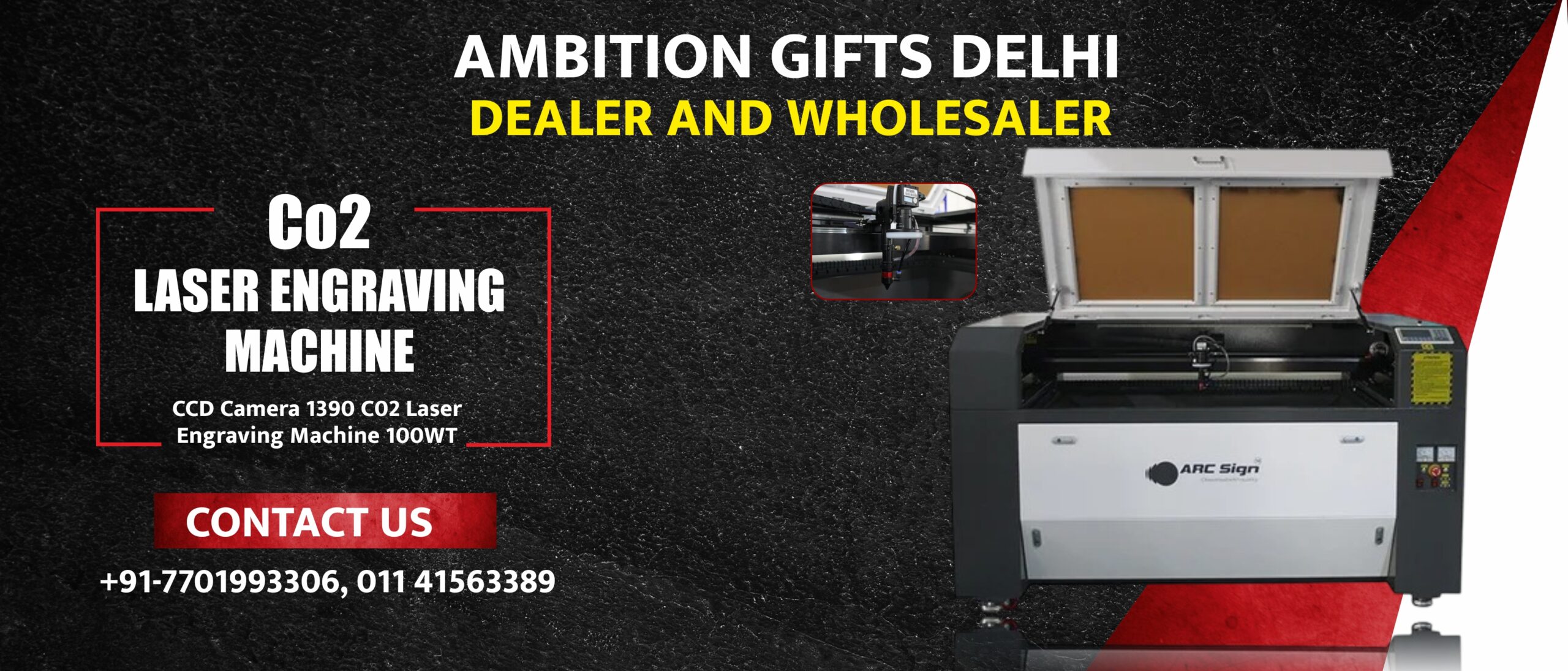 Web Banners LASER ENGRAVING