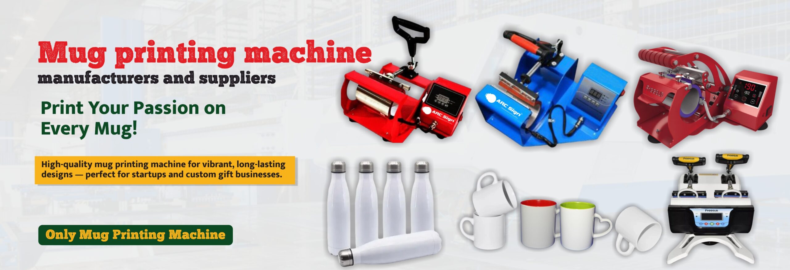 Start Your Custom Mug Printing Journey with Our Easy-to-Use Mug Press Machine!