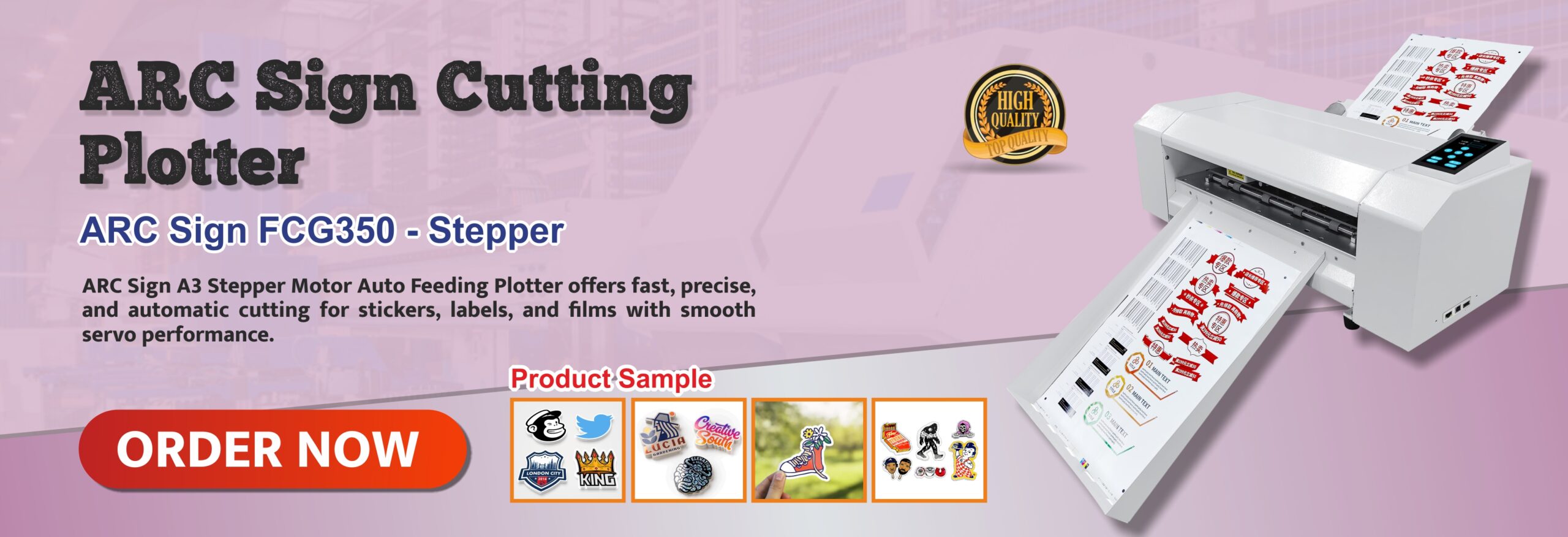 ARC Sign FCG350 - Stepper