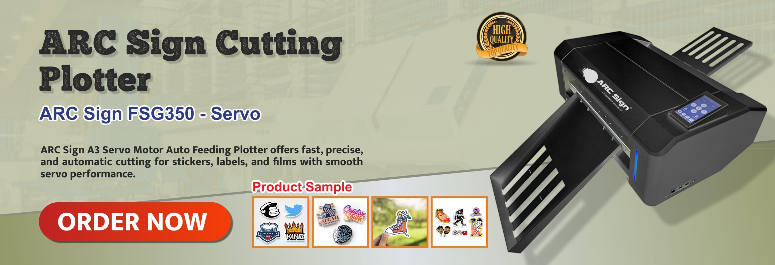 ARC Sign FSG350 - Servo