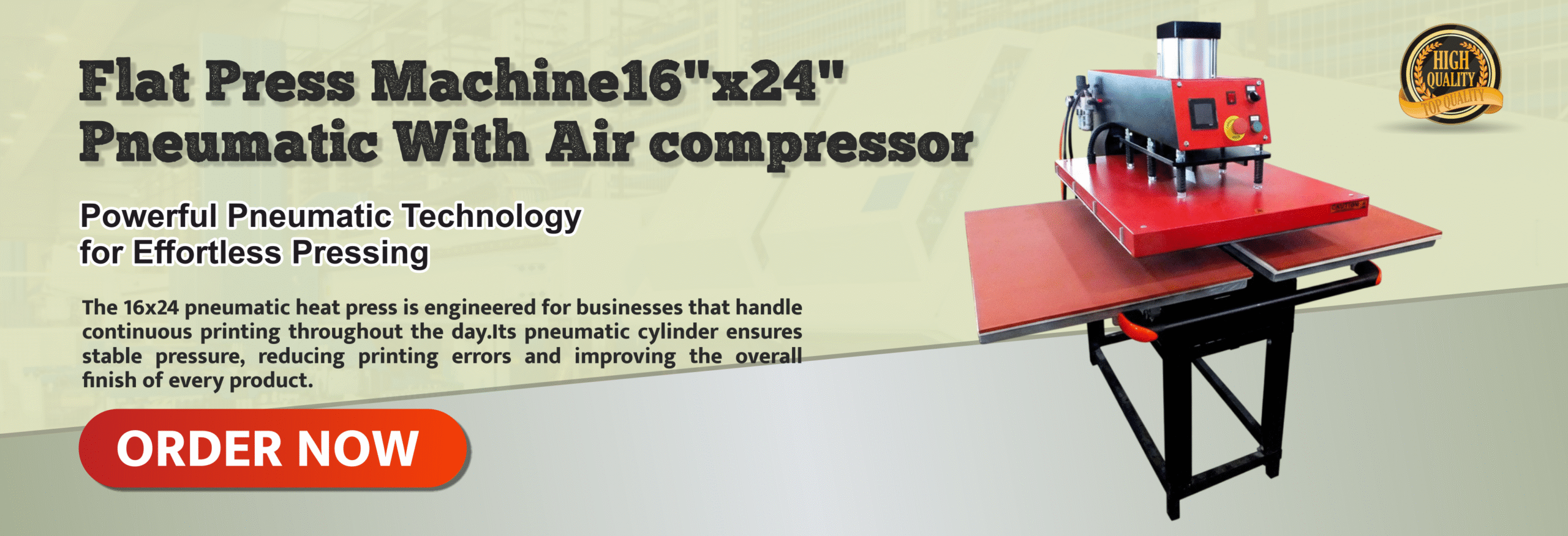 Flat Press Machine16x24